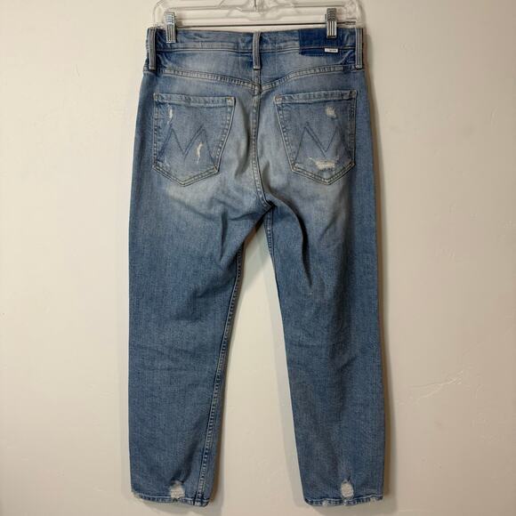 Mother Denim Women's The Tomcat Jeans Ankle The Confession Wash Blue 28 Straight - Picture 3 of 12